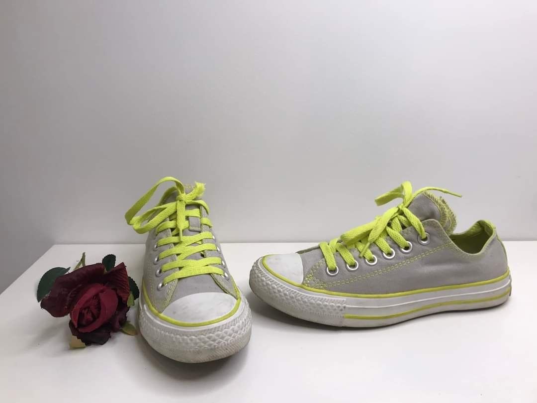 Trampki Converse  Rozmiar 37 Szaro zielone