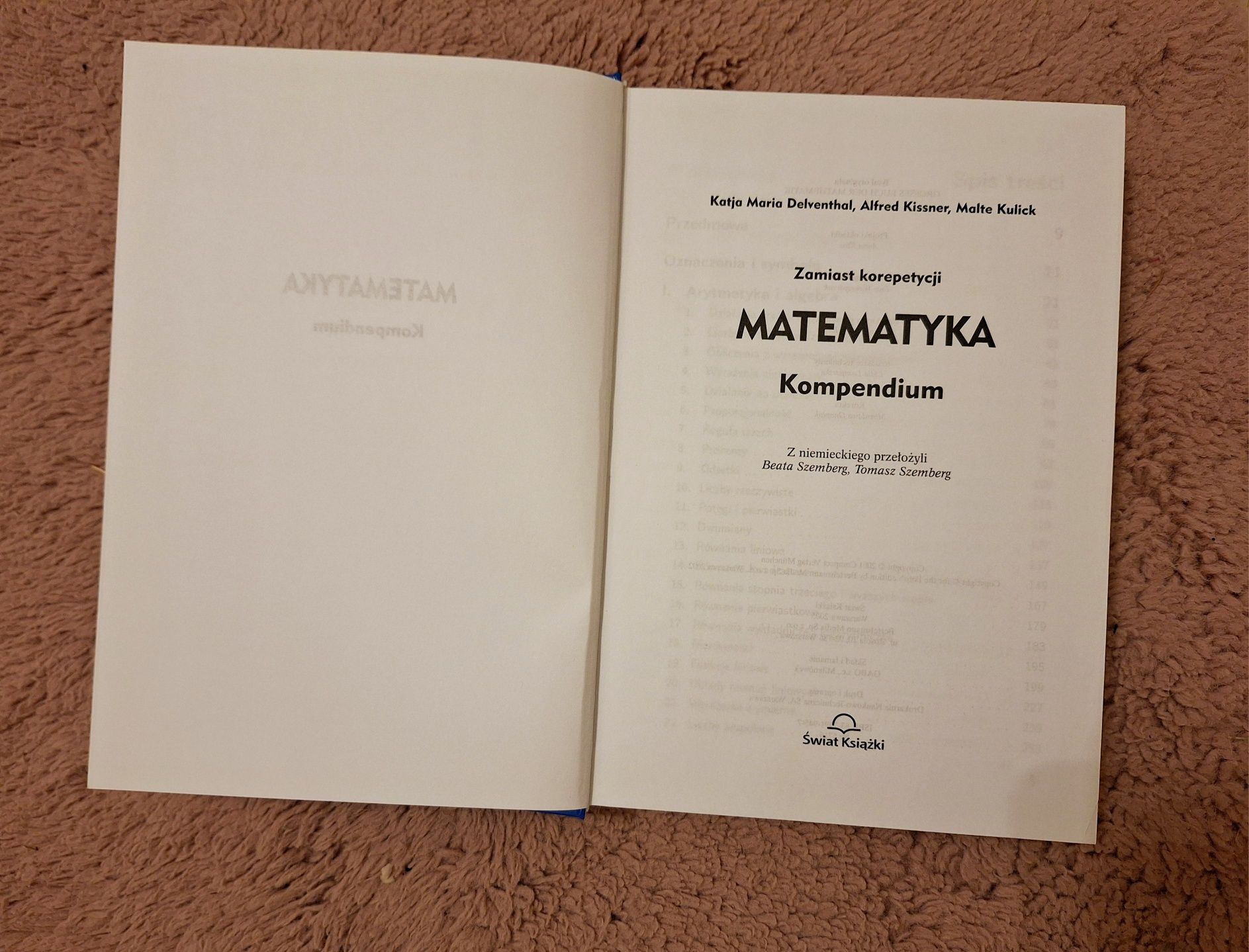 Matematyka Kompendium Delventhal, Kissner,  Kulick