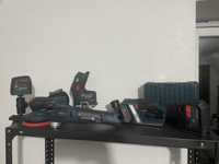 Bosch 12V рубанок, реноватор, шліфмашинка, фрезер, лазерний рівень