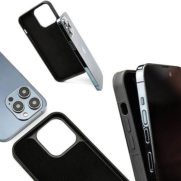 Etui Bewood Mandala Jabłoń drewniane na iPhone 15 Pro Max - jasnobrązo