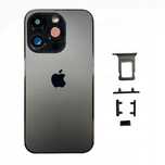 KORPUS OBUDOWA Ramka Apple iPhone 14 Pro Space Black Czarny Komplet