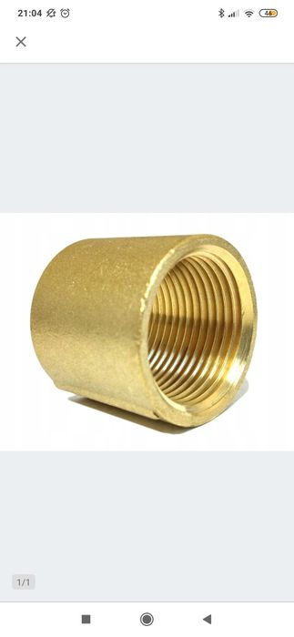 Mufa mosiężna 11/4" (dn32) szt 10