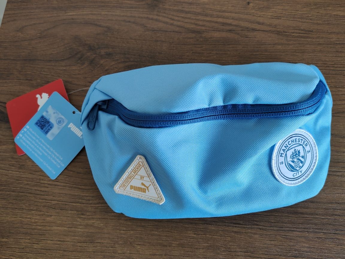 Bolsa mala cintura adulto original Puma Manchester City edição mochila