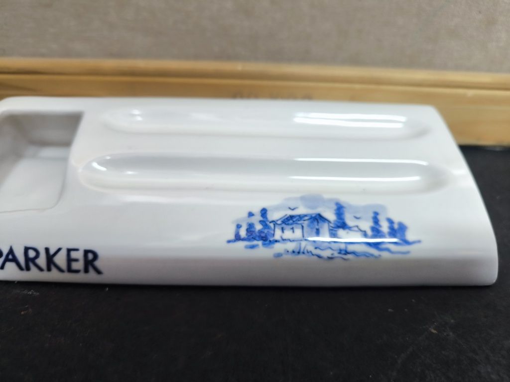 Suporte para canetas Parker antigo
