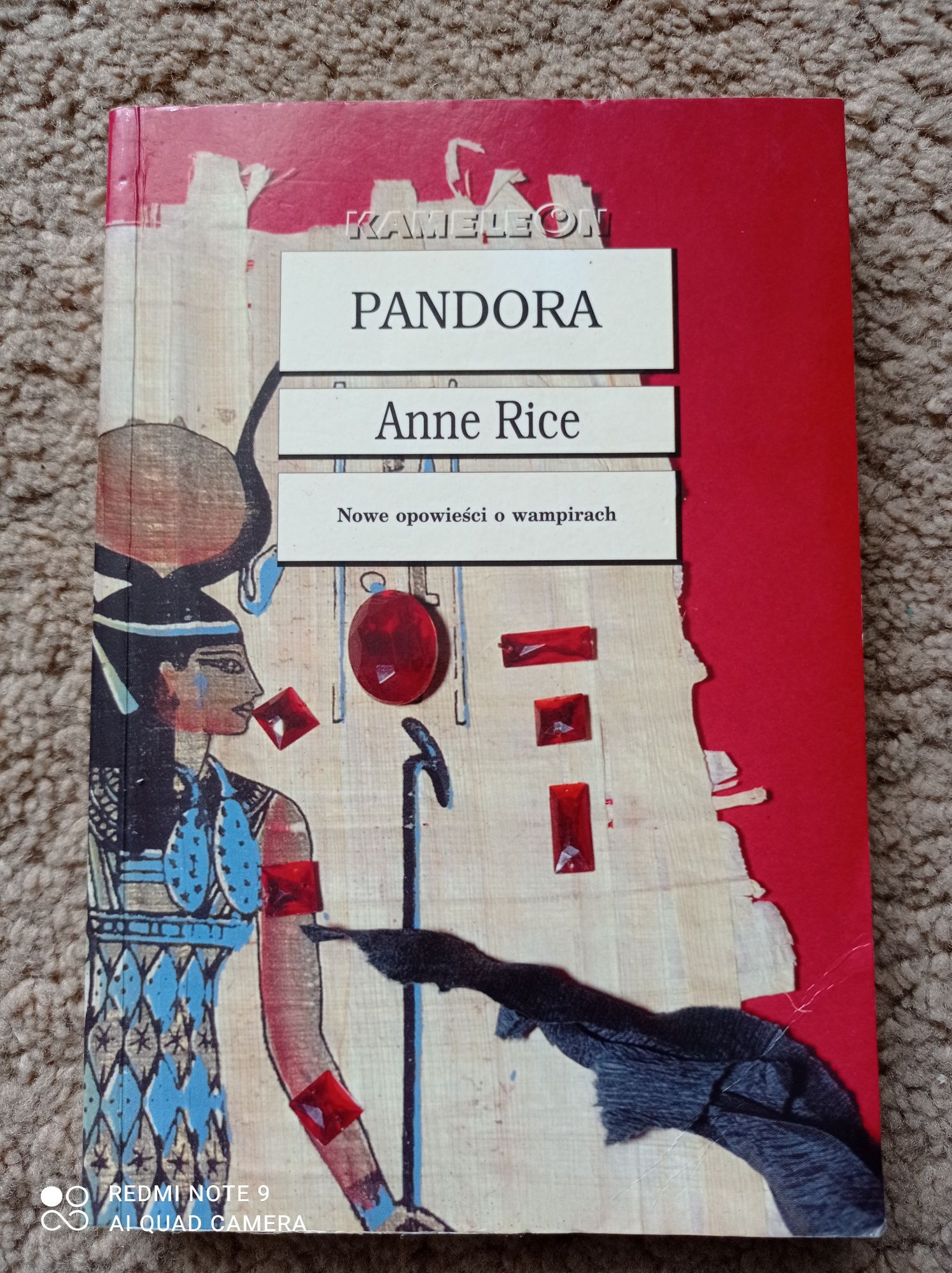 Książka nowe opowieści o wampirach Pandora - Anne Rice wyd. I Kameleon