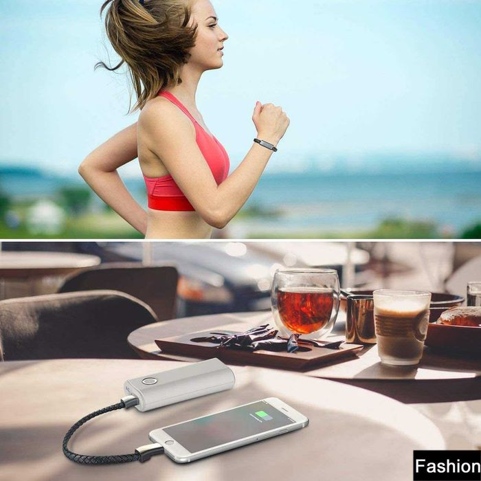 Skórzana bransoletka USB C, Lighting Iphone kabel ładujący