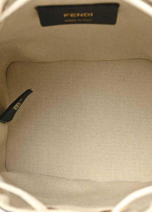 Сумка Mon Tresor FF Canvas Mini Bag White