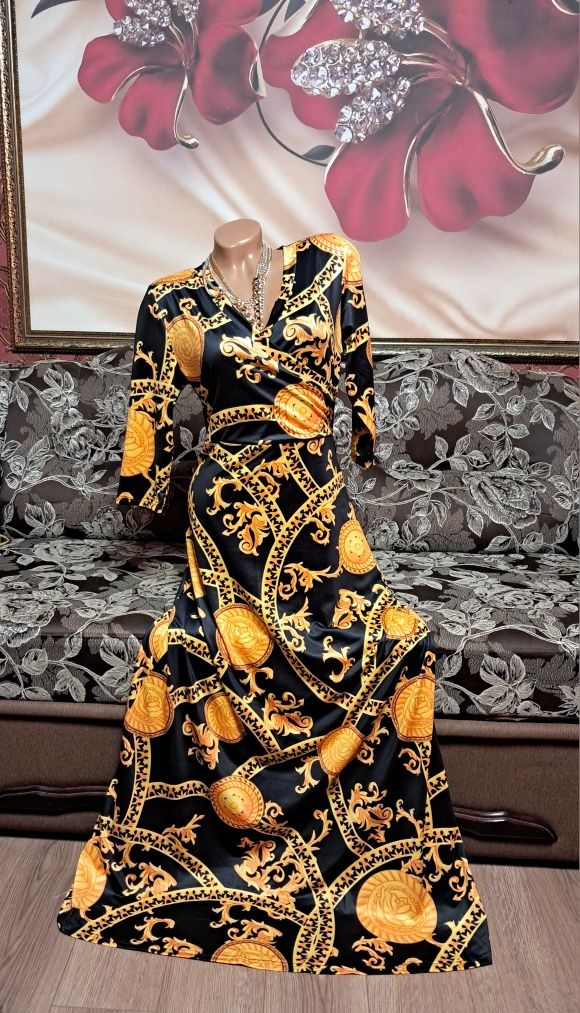 Сукня платье в стиле Versace.