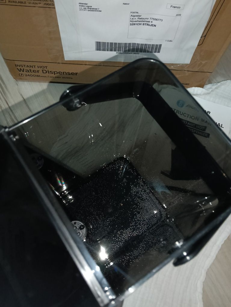 Podgrzewacz dystrybutor elektryczny Aigostar 2400w