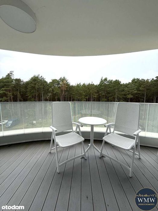 Wykończony 2-pokojowy apartament z balkonem i  garażem – PEARL Rogowo