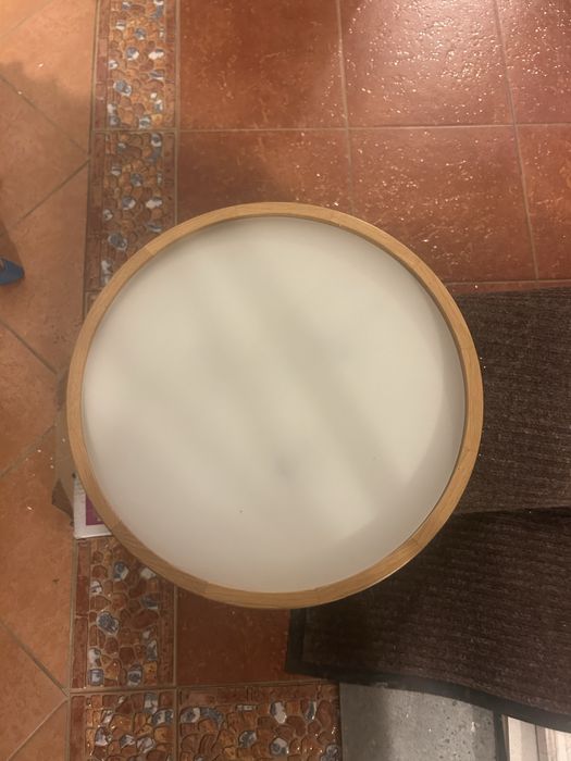 Lampa plafon drewniany