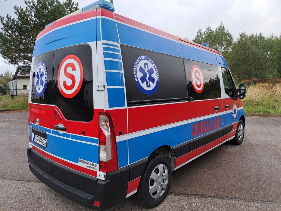 Opel Movano 2.3Dtci 160KM Rok 2016 Ambulans Karetka Norma  1789 B/C