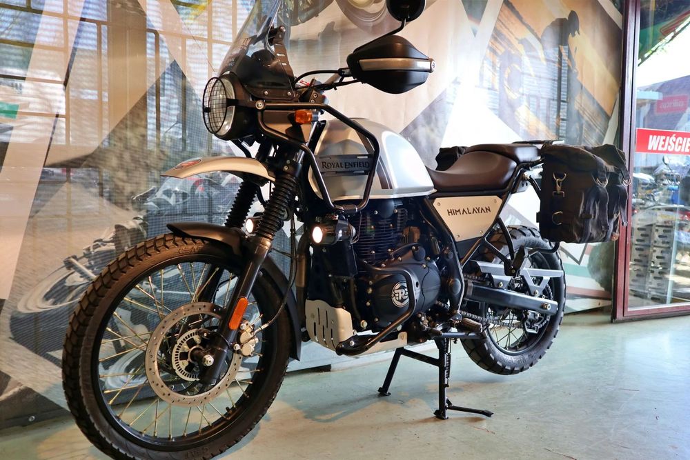 Royal Enfield Himalayan Royal Enfield Himalayan 400 Armed Bike Warszwa FILM