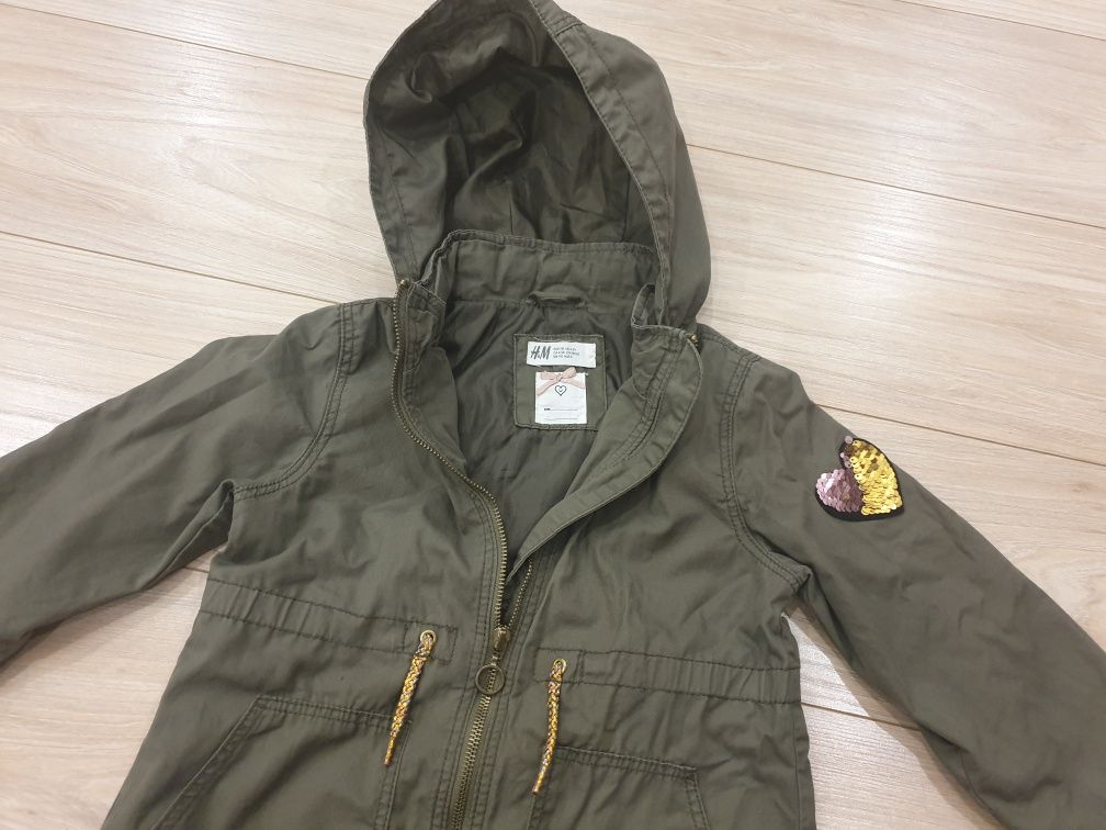 Kurtka parka wiosenna H&M roz.110