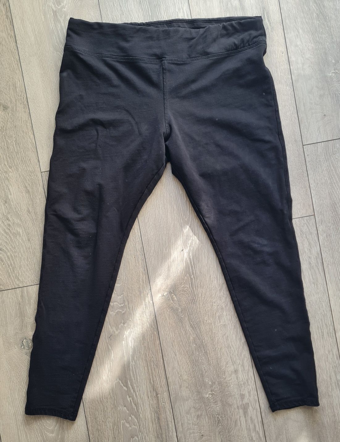Czarne Legginsy ciążowe H&M