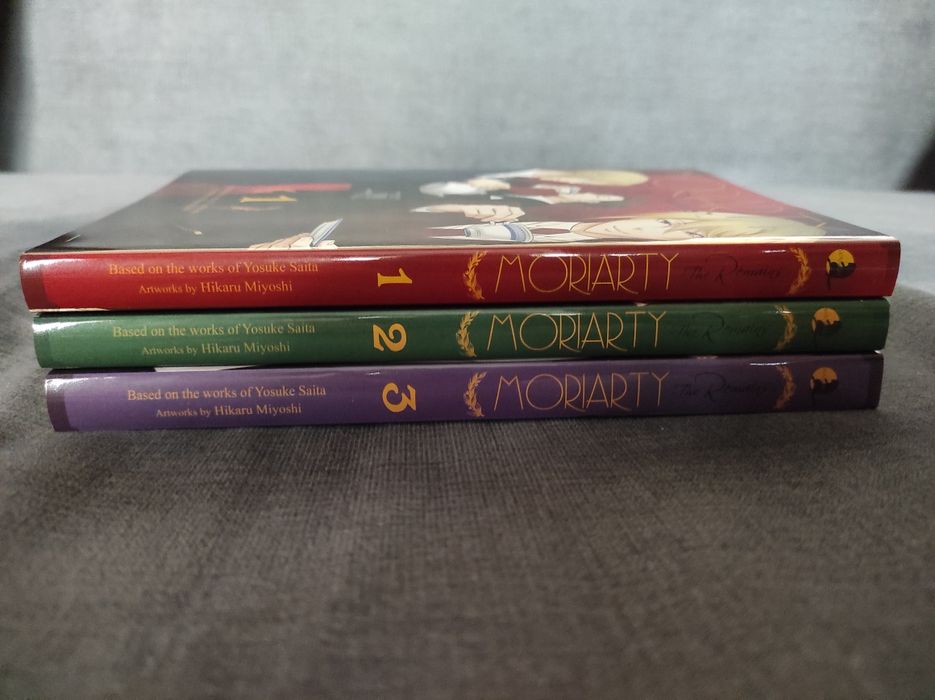 Moriarty: The Remains Tomy 1-3 [komplet]