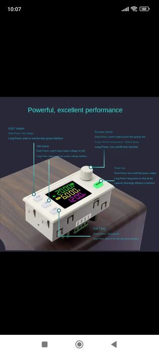 XY-SK150X понижающий/повышающий DC-DC 150w/7A/36v