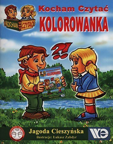 Kocham Czytać Kolorowanka Jagoda Cieszyńska