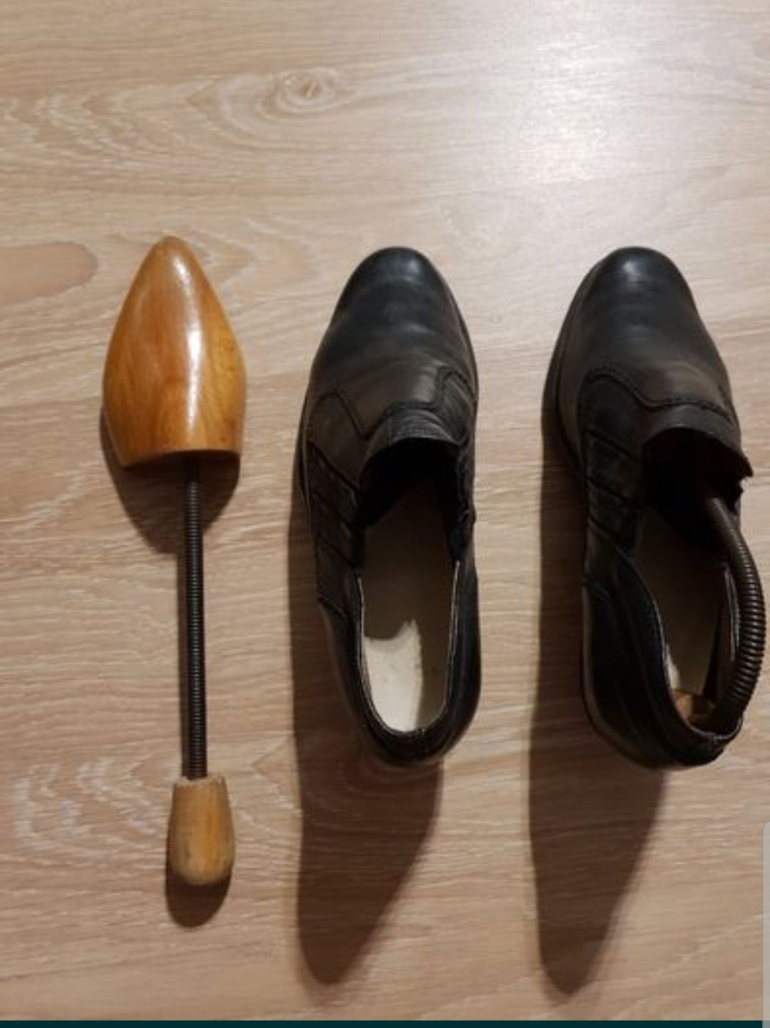 Buty męskie mokasyny czarne