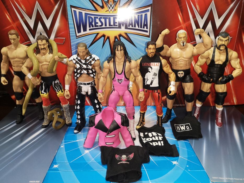 WWE Mattel Elite, Basic, Jazwares & Jakks figuras de Wrestling