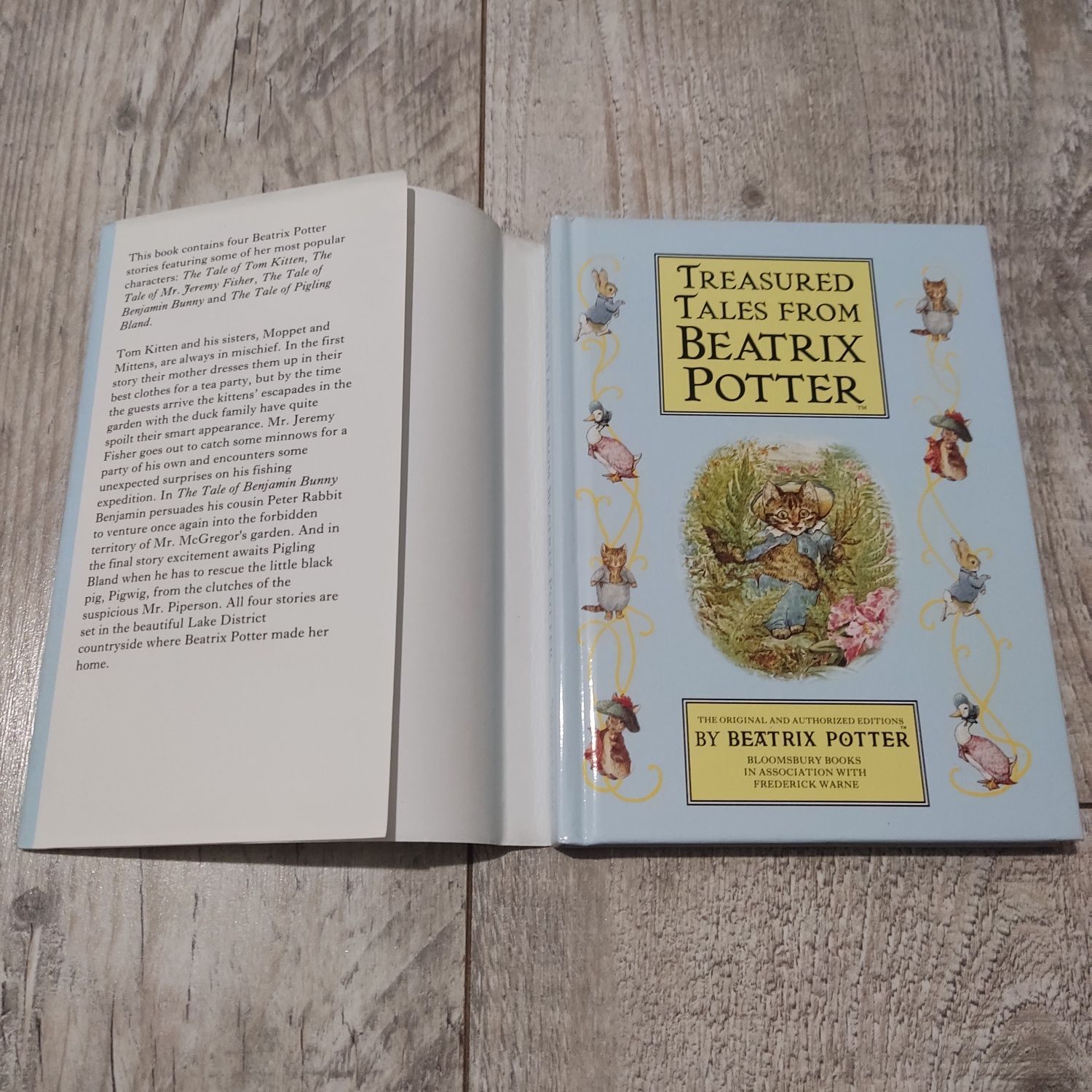 Książka dla dzieci w języku angielskim By Beatrix Potter.