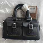 Czarna skórzana torebka dr. Martens bag