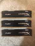 Zestaw 24GB RAM DDR4 Kingston HyperX 1600MHz (3x8GB)