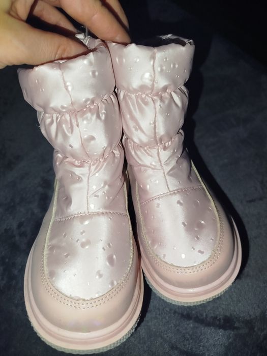 Теплі зимові черевики, сапожки 26 розмі, дитячі, дівчинкар