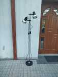 Lampa stojąca dwa klosze PRL Vintage