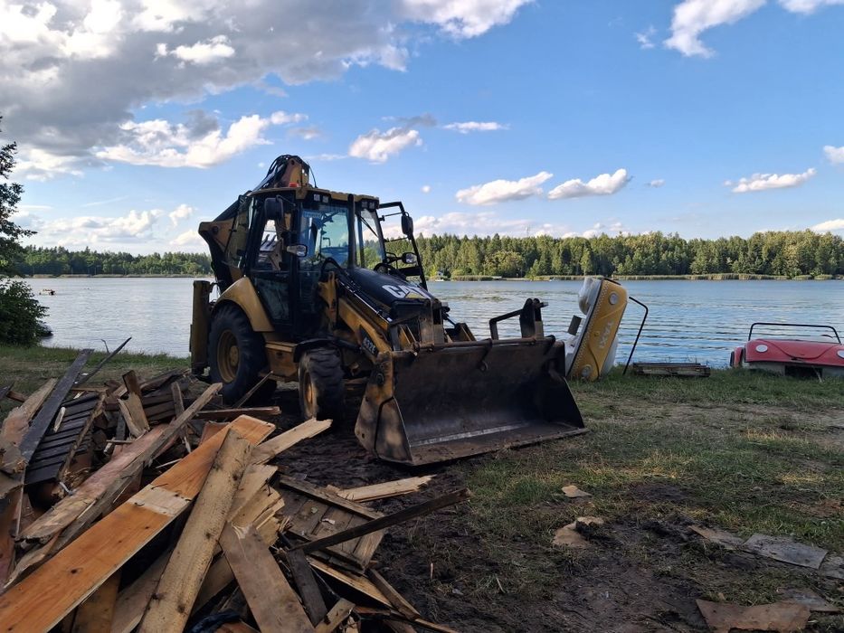 Usługi koparko ładowarka