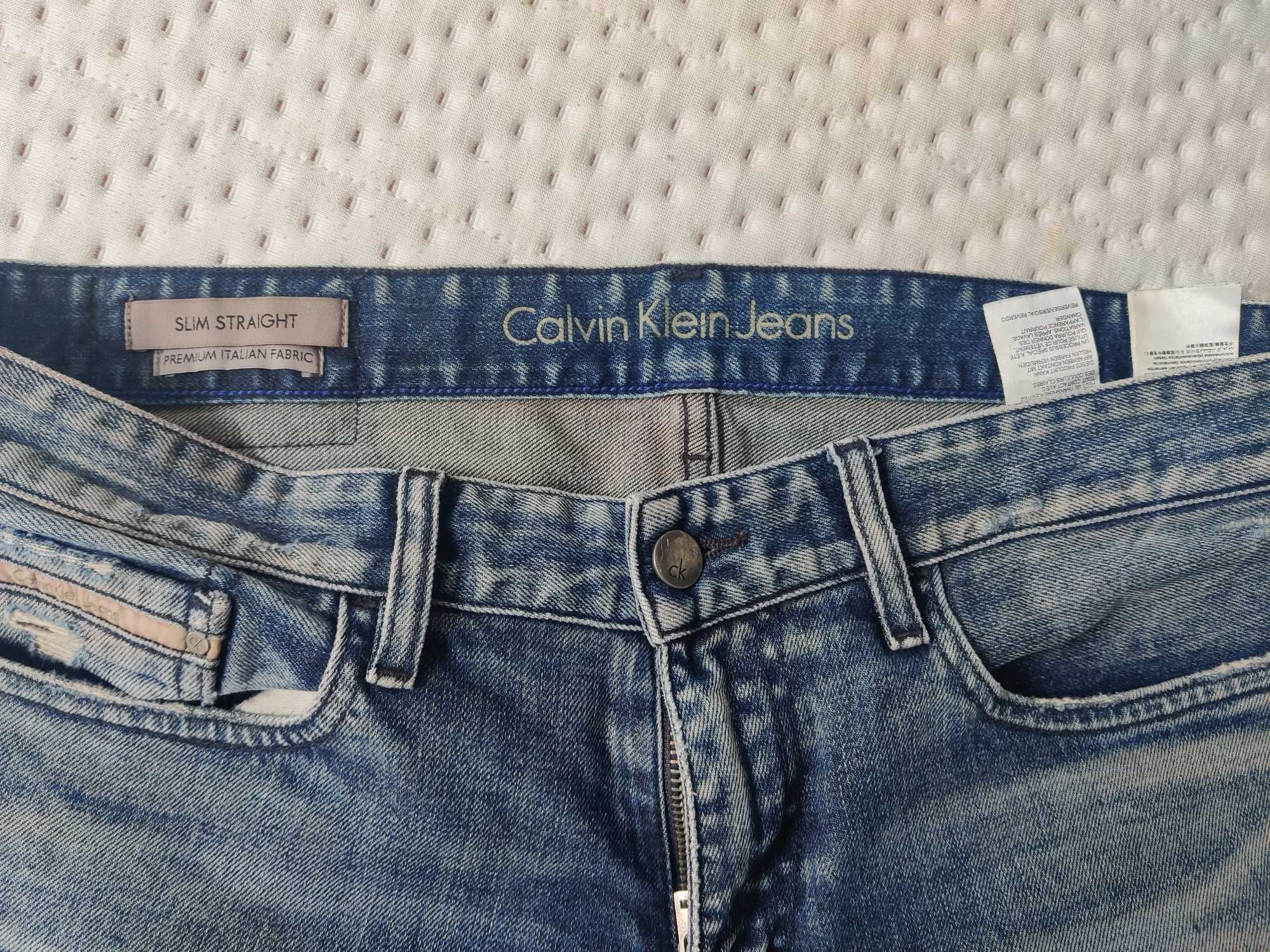 Calvin Klein, rozm 32x32, denim,stan bdb. Levis, lee