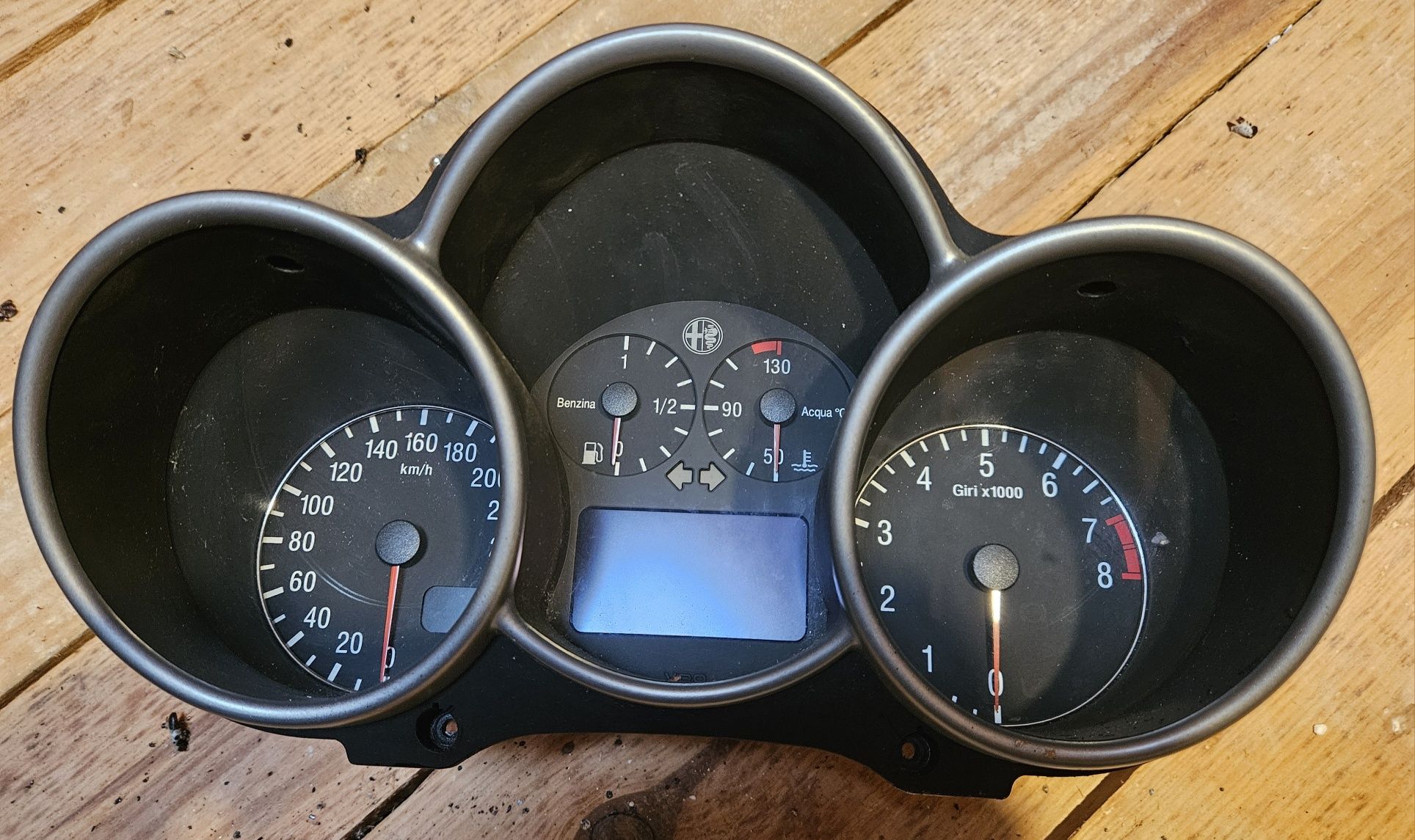 Licznik zegary Alfa Romeo 147 1,6 ts pełny duży wyświetlacz
