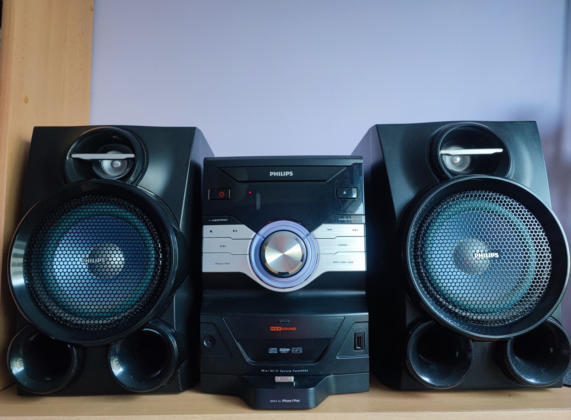 Miniwieża HiFi Philips FWM400D/12