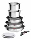 Zestaw garnków i patelni + pokrywki TEFAL Ingenio Cook Eat 8 el.