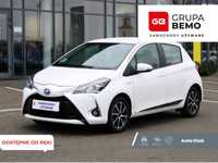 Toyota Yaris Hybryda Kamera cofania Klima auto. Ekran 7" Tempomat BT SalonPL FV23