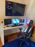 Desktop gaming completo + tv +  secretaria