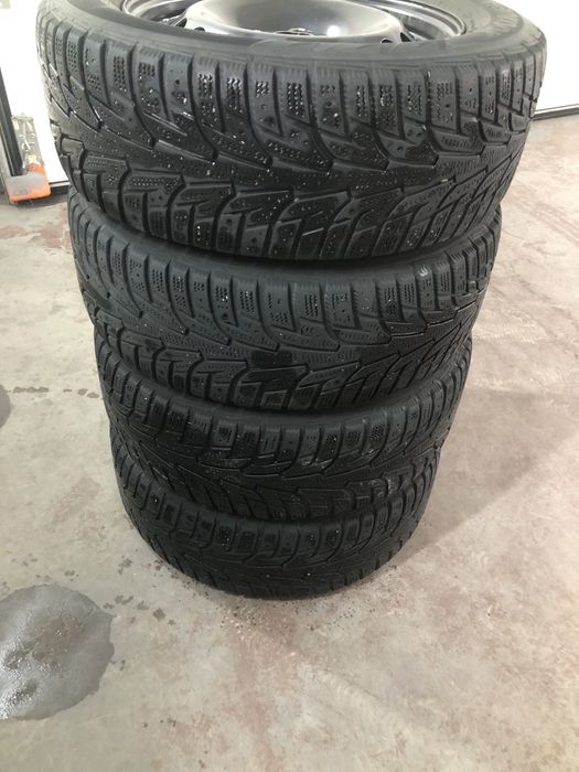 Зимня резина Hankook winter 205/60/15 на дисках шкода октавия А5