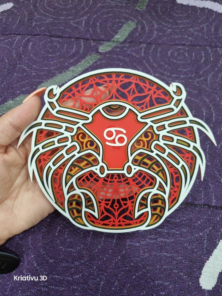 Mandala dos signos.. 

Feito em impressão 3D. 

10€ cada.

Retirar no