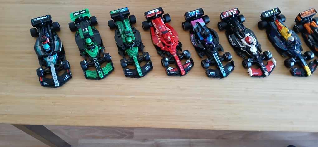 Colecao lego fórmula 1