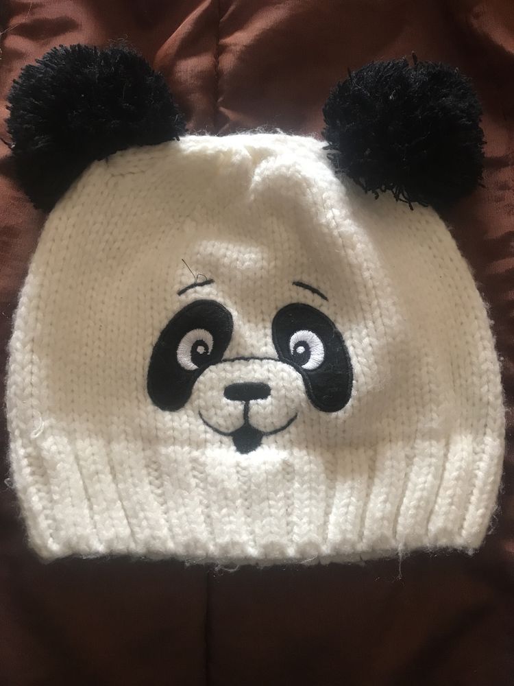 Gorro Minnie / sobretudo Tiffosi Tam7-8 anos