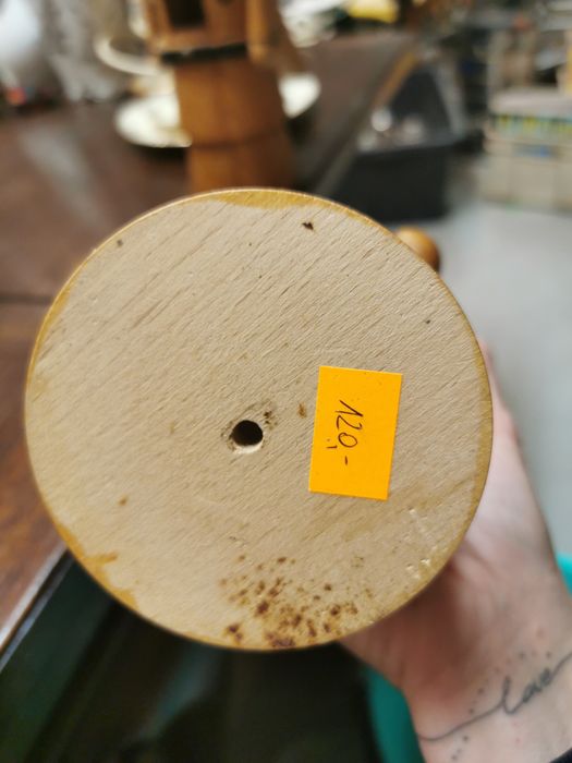 Dziadek do orzechów dekoracja świąteczna drewniana stara