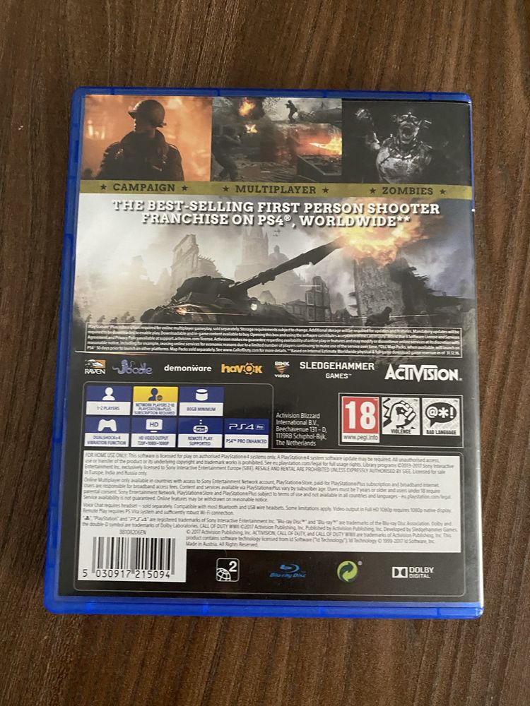 Call of Duty ww2 PS4/PS5
