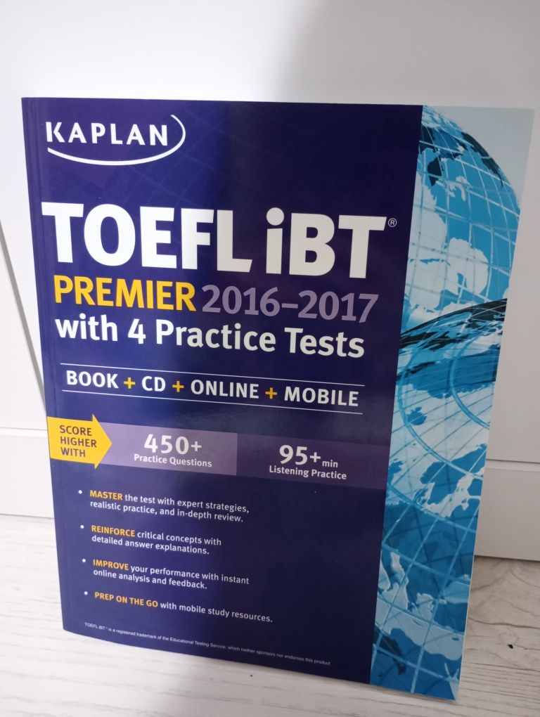 Toefl ibt Kaplan 2016- 2017 język angielski