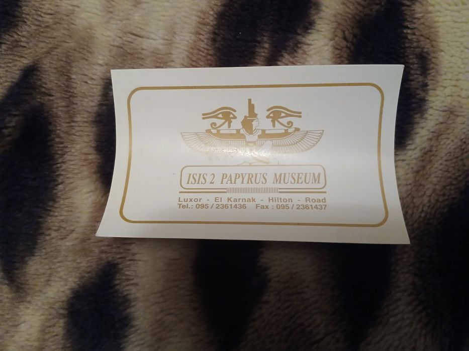 Папирус из Египта (оригинал)