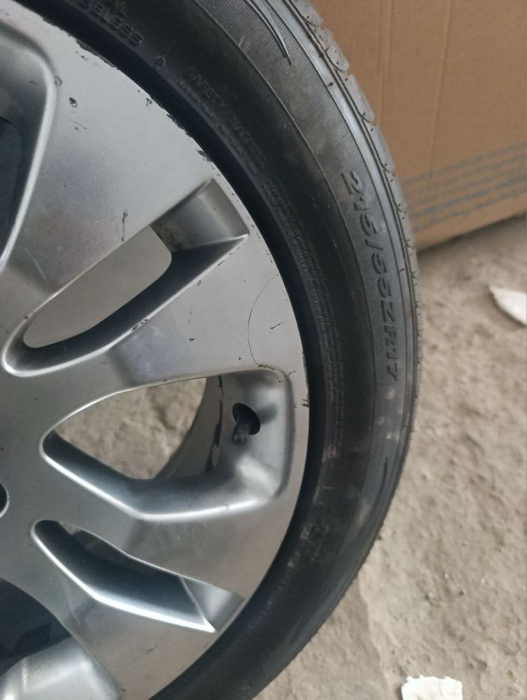Диски Subaru 215/55 R 17 з резиною Nexen