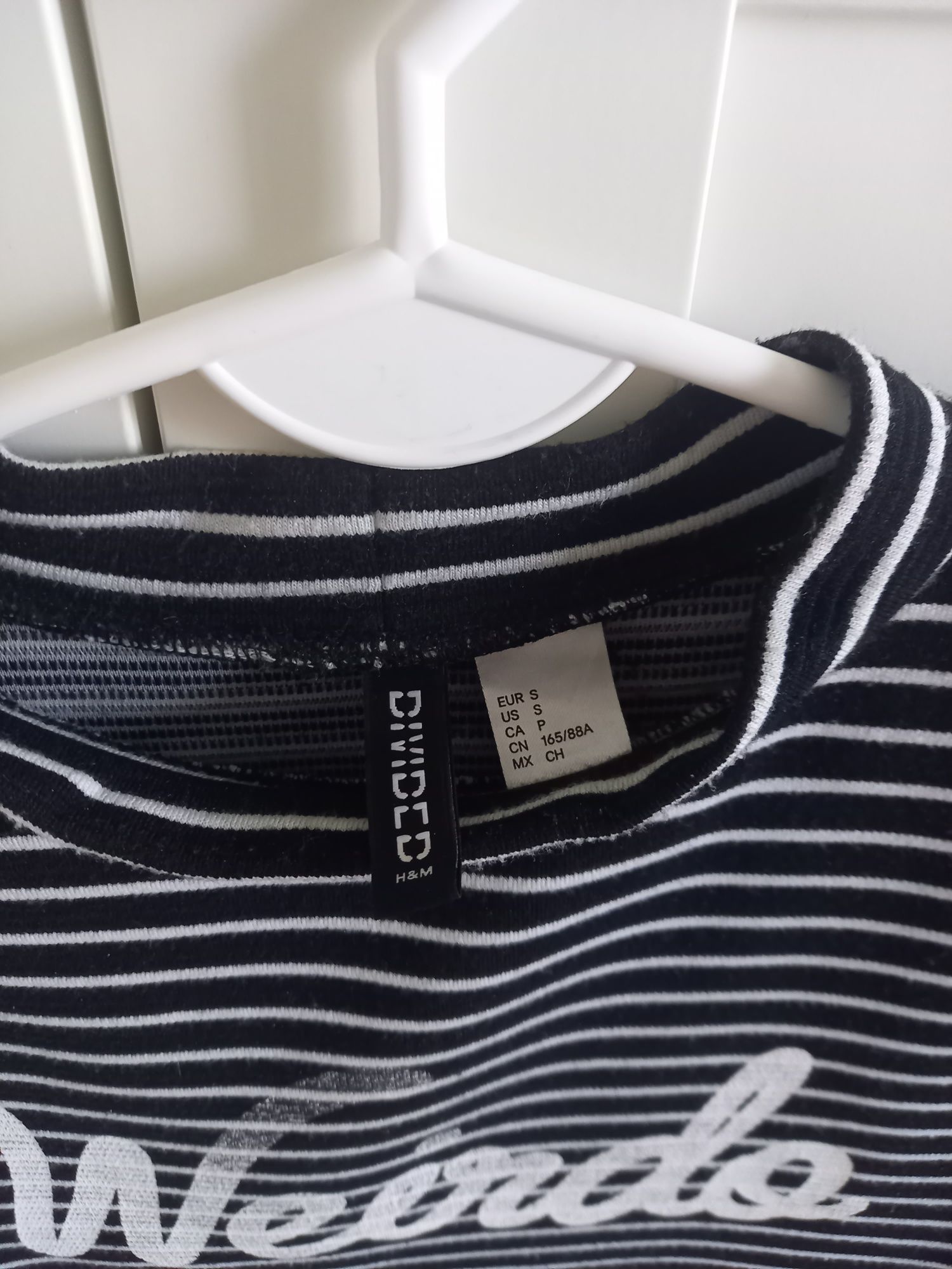 Bluzka top H&M S