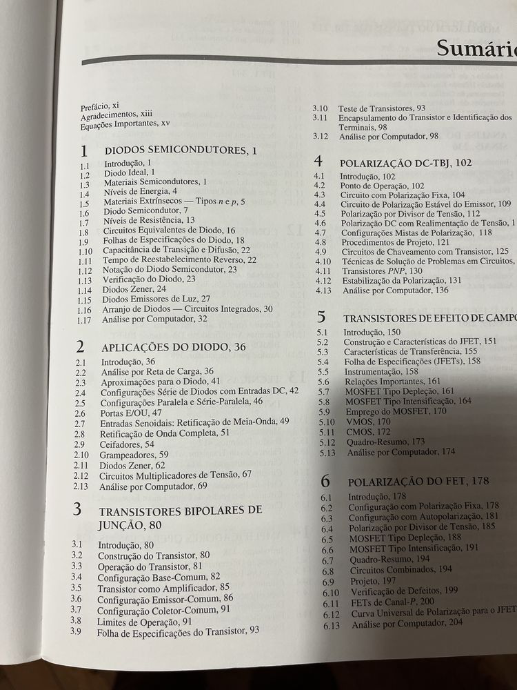 Livro  Dispositivos Eletronicos e Teoria de Circuitos