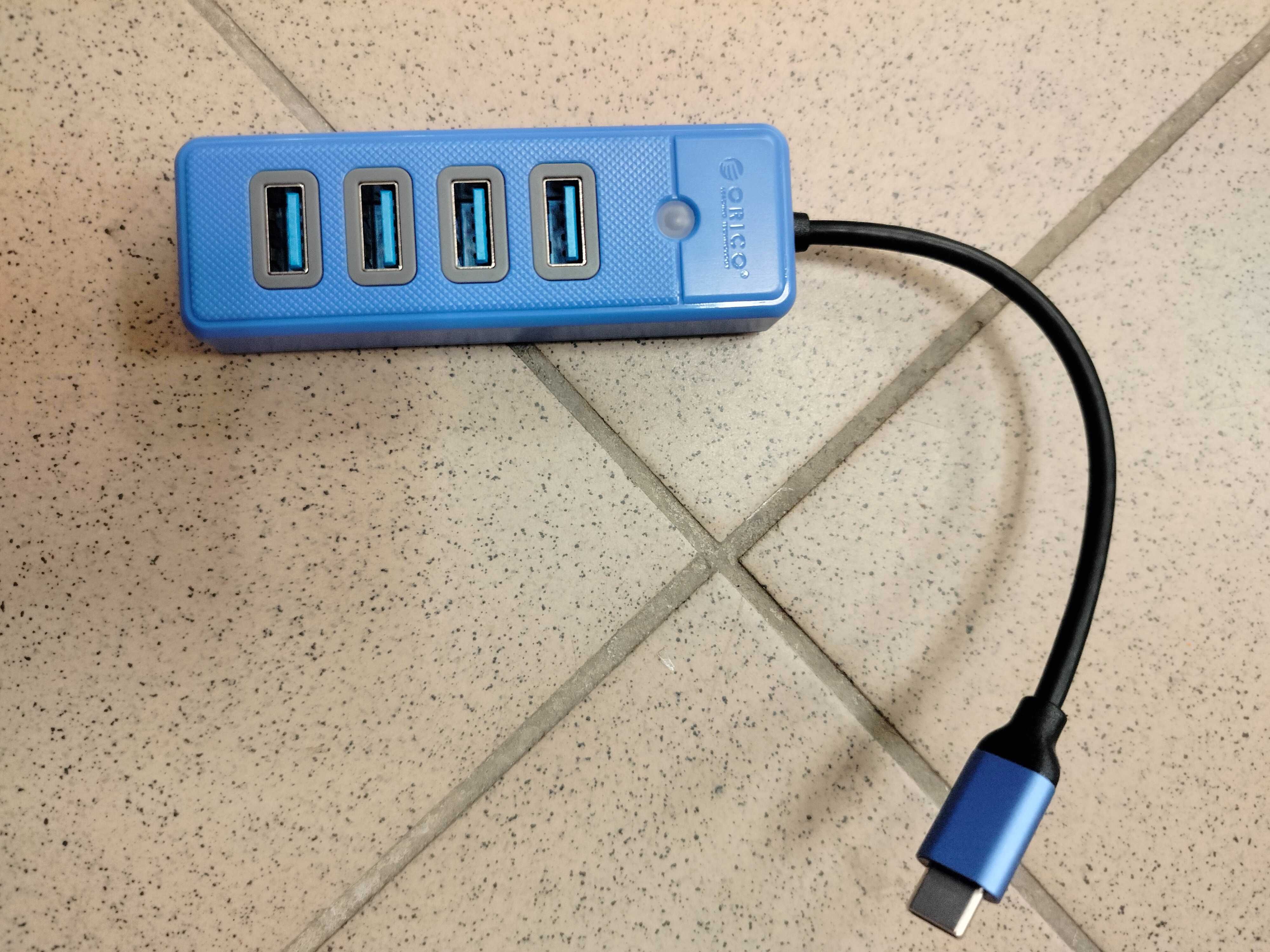 Adapter Hub USB-C 4x USB 3.0 Orico