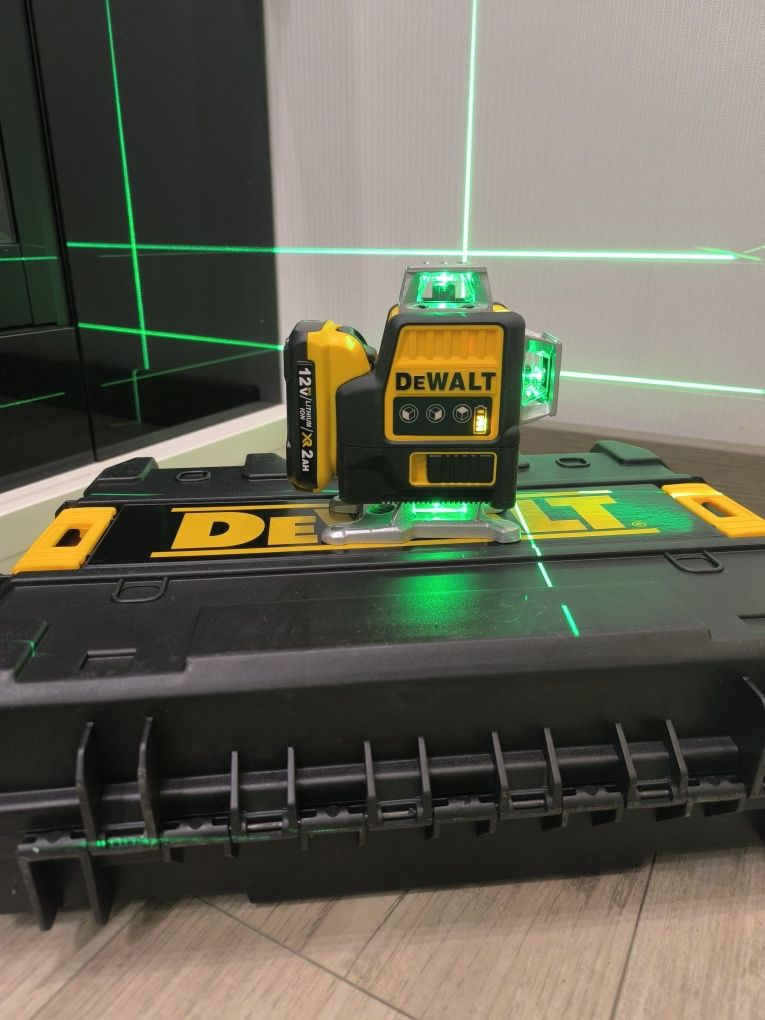 Лазерний рівень, DeWalt 4d, 16 ліній, лазерний нівелір