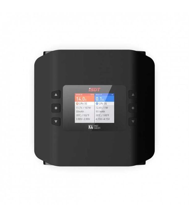 Зарядний Пристрій ISDT K4 AC/DC 600W x 2 Dual Channel Smart Charger